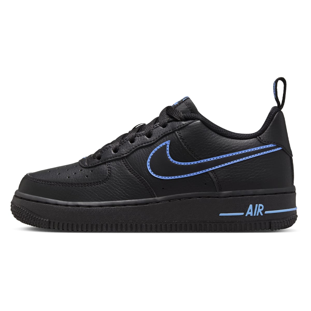 Nike Air Force 1 LV8 GS "Black University Blue"