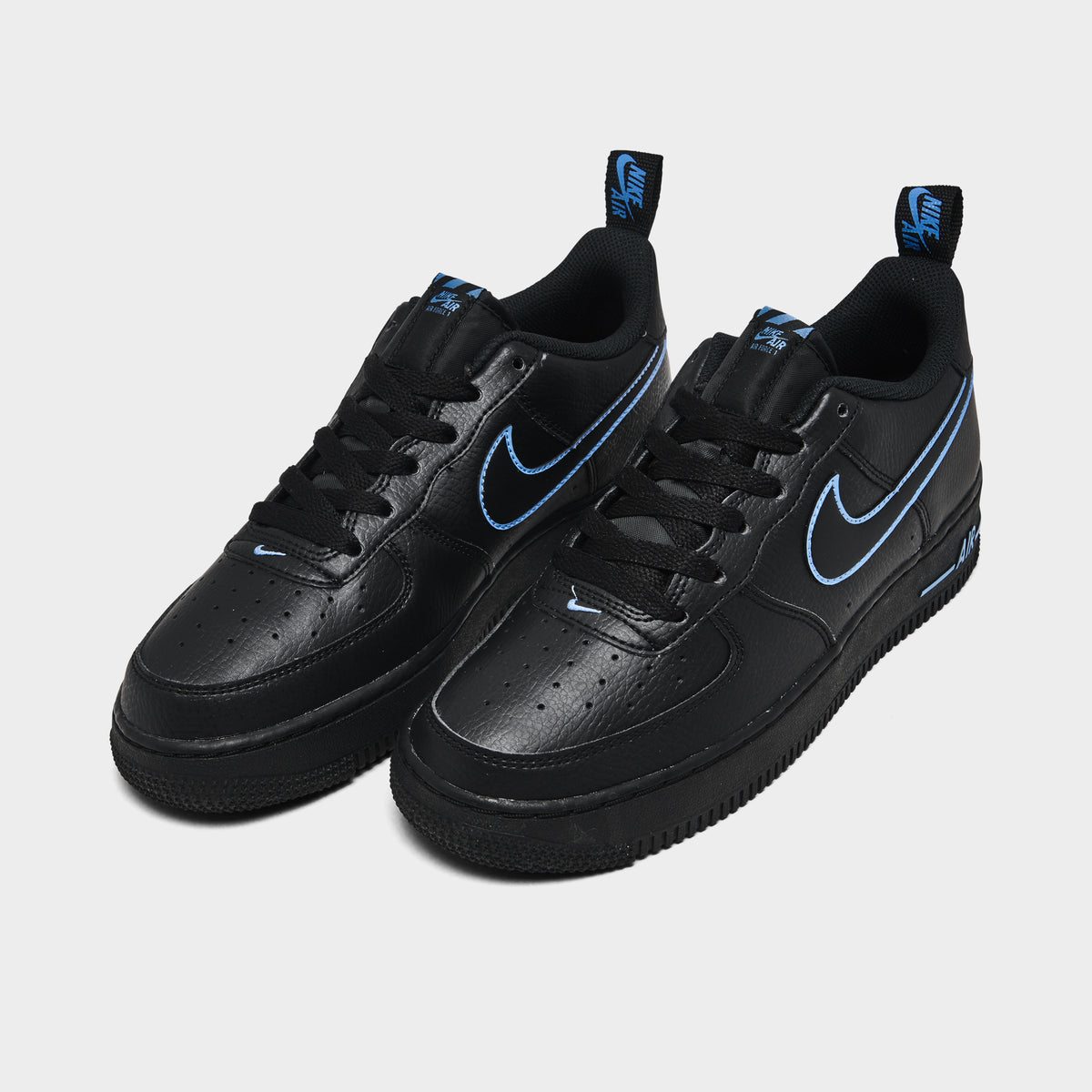 Nike Air Force 1 LV8 GS "Black University Blue"