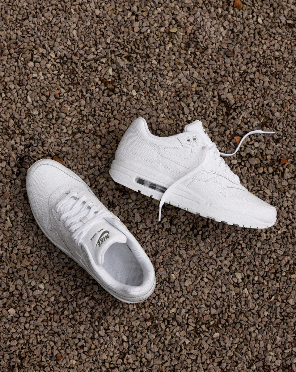 Nike Air Max 1 PRM Snakeskin 'Triple White'