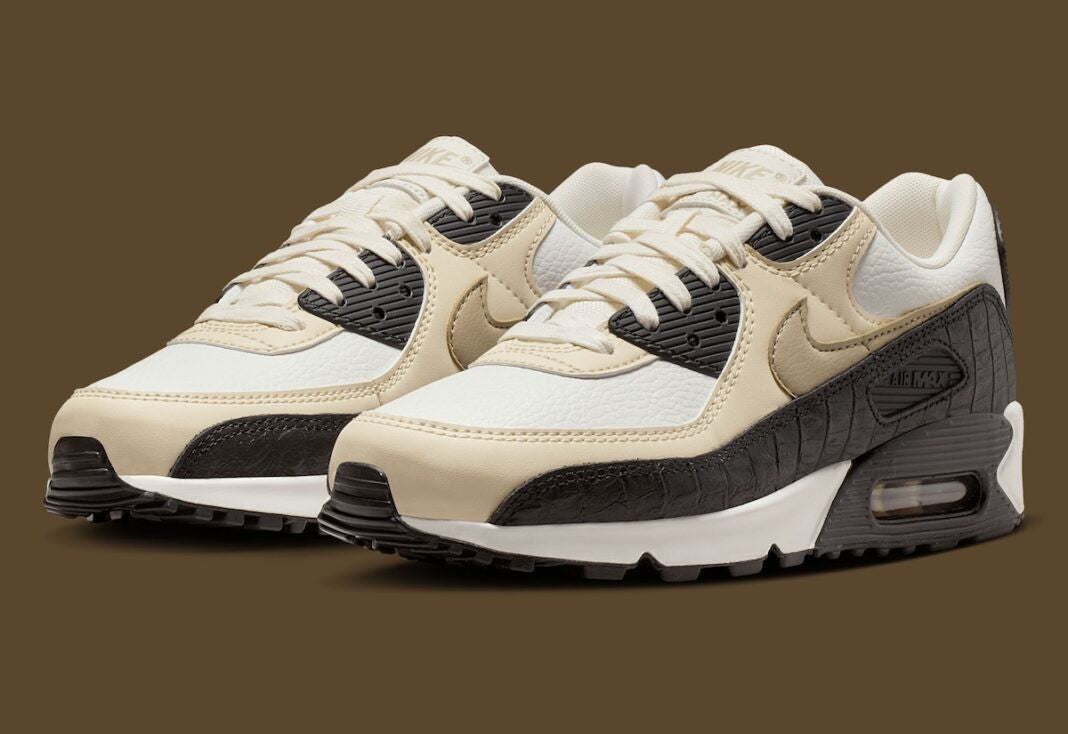 Nike Air Max 90 'Sail Black Croc'
