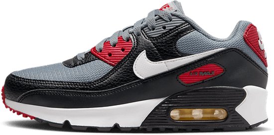 Nike Air Max 90 GS "Cool Grey Red"