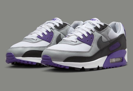 Nike Air Max 90 Leather "Neutral Grey Purple"