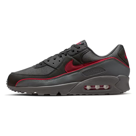 Nike Air Max 90 Premium "Iron Grey University Red"