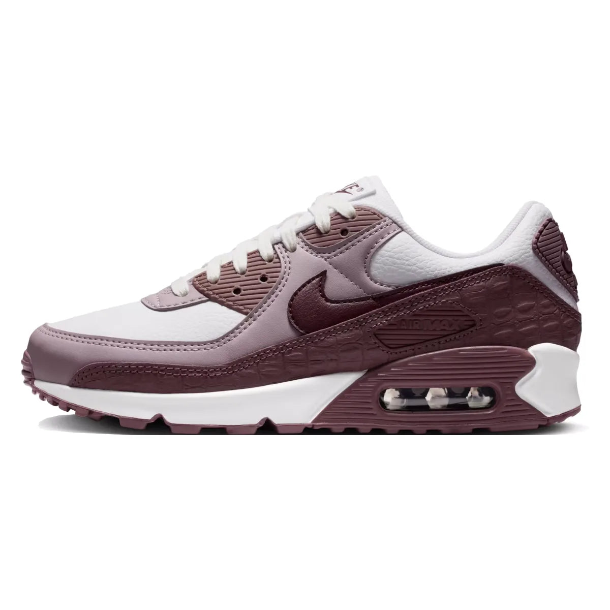 Nike Air Max 90 QS "Burgundy Crush Croc Skin"
