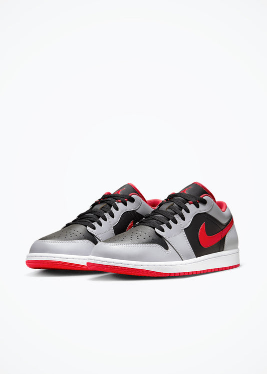 Air Jordan 1 Low "Fire Red / Cement Grey"