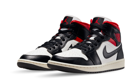 Air Jordan 1 Mid "Black Gym Red"