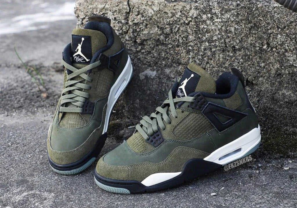 Air Jordan 4 Craft 'Medium Olive'